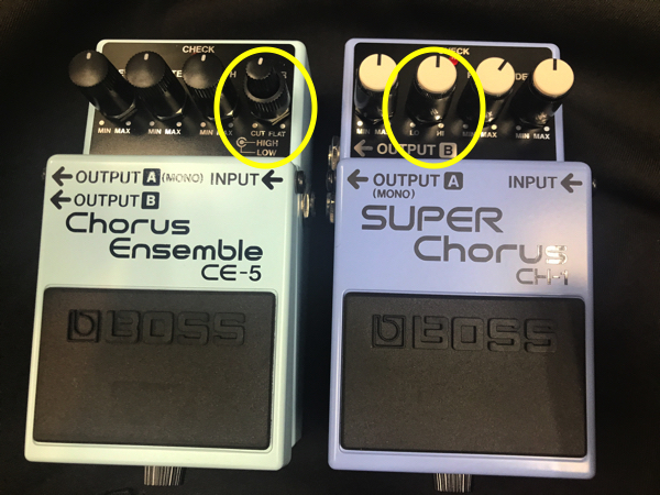 BOSS CH-1 SUPER Chorusコーラスエフェクターのレビュー！【CE-5との